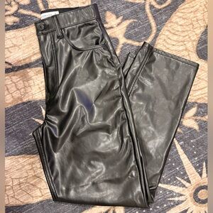 Abercrombie & Fitch Black Straight Leg Pants